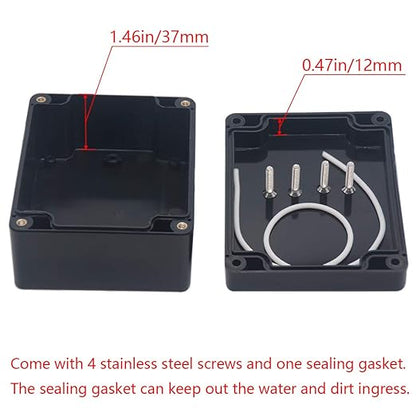 Junction Box IP65 Waterproof ABS Plastic Electrical Project Case Power Junction - Image 4