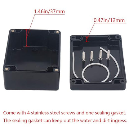 Junction box, Raculety Electrical Project Case Power Junction Box, Project Box - Image 4