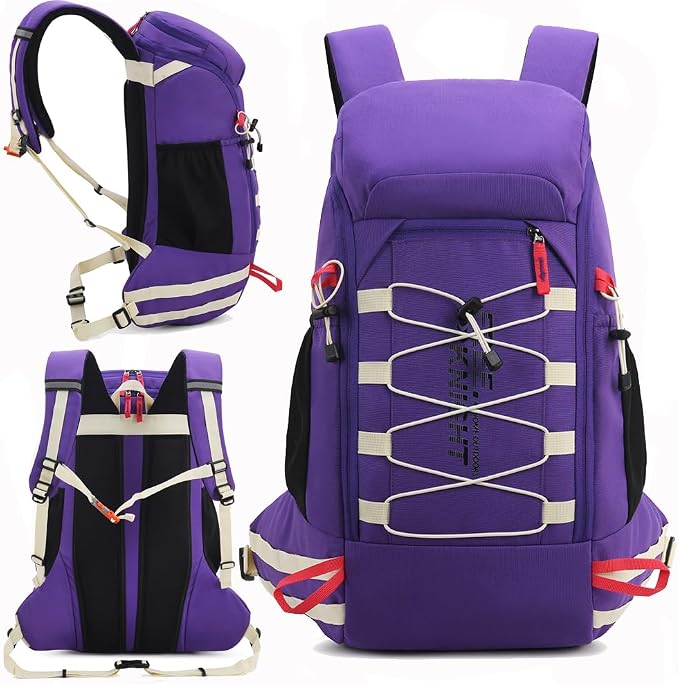 Bseash 40L Waterproof Hiking Camping Backpack - Image 2