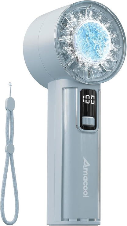 AMACOOL Handheld Fan with Ice Cooler, Mothers Day Gifts by AMACOOL