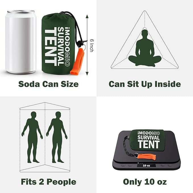 Emergency Survival Tent Life Shelter - Image 3