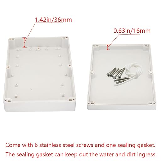 Project Box IP65 Waterproof Junction Box ABS Plastic Electrical Boxes DIY - Image 4