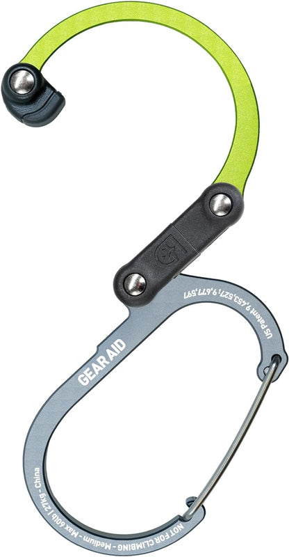 GEAR AID HEROCLIP 360° Swivel Carabiner Gear Clip and Hook - Image 2