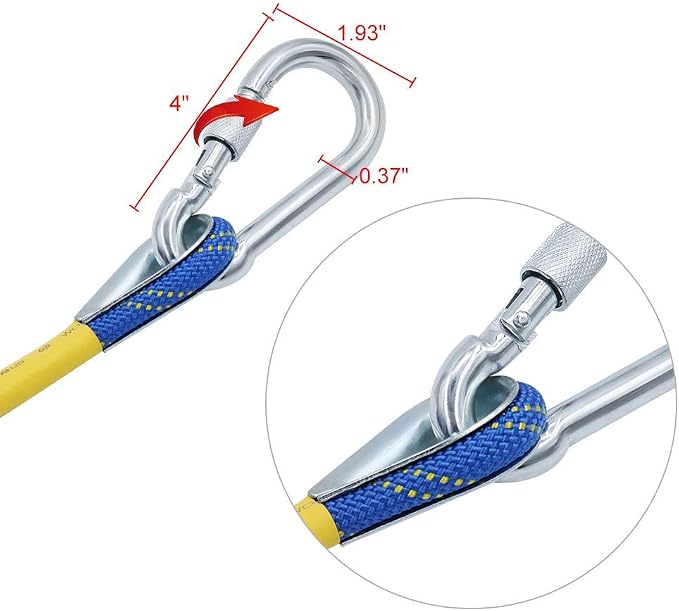 X XBEN Outdoor Climbing Rope 10M 20M 30M 50M 70M 152M 352M Static Rock Climbing - Image 2