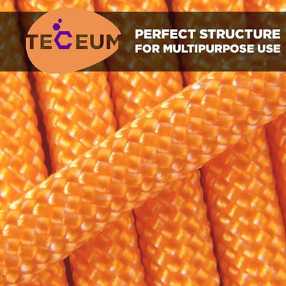 TECEUM Reflective Paracord Rope 1000 – 1000ft/200ft/100ft/50ft – 40+ Colors – - Image 5