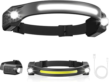 AlpsWolf Headlamp Rechargeable LED 1Pack by AlpsWolf