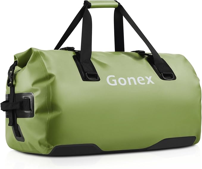 Gonex 40L 60L 80L Extra Large Waterproof Duffle Travel Dry Duffel Bag Heavy by Gonex