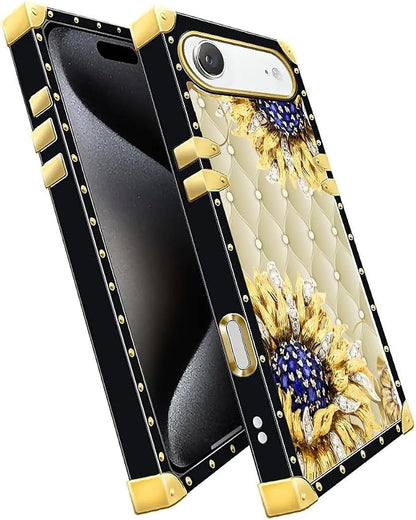 for iPhone 17 Air Case Luxury Golden Decoration - Image 3