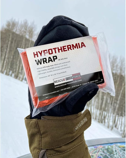 Rescue Essentials Hypothermia Wrap Blanket, Oversized 60" x 96", - Image 8