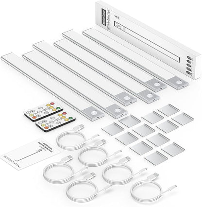 16" Ultra-Thin Under Cabinet Lighting Wireless, Aluminum Alloy Under Counter - Image 7