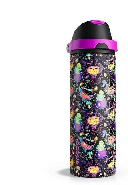 Insulated Water Bottle with Straw by ENCOOL