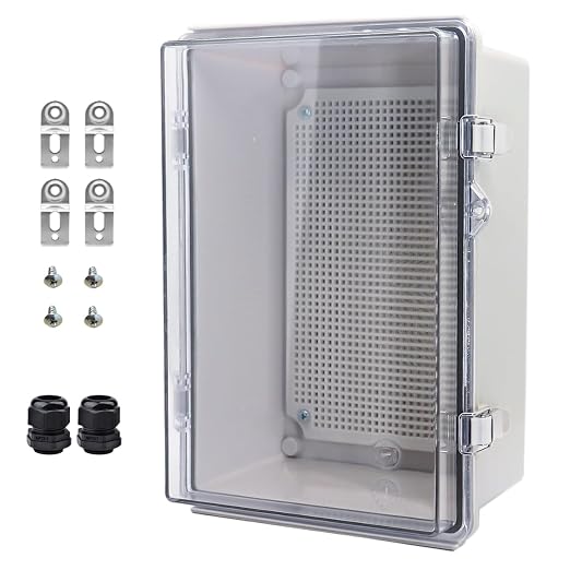 Outdoor Waterproof Electrical Box Junction Box Weatherproof IP67 ABS Plastic by YETLEBOX