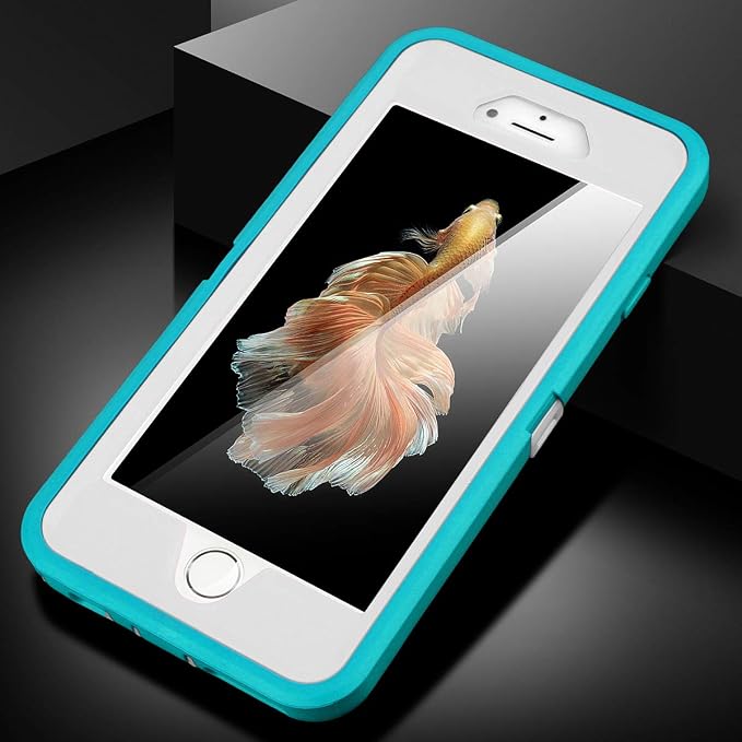 AICase iPhone 6 Case, iPhone 6S Case Built-in Screen Protector Tough 3 in 1 - Image 5