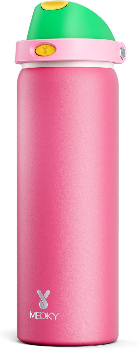 32 oz Insulated Water Bottle for Women: Meoky Stainless Steel Water Bottle by MEOKY