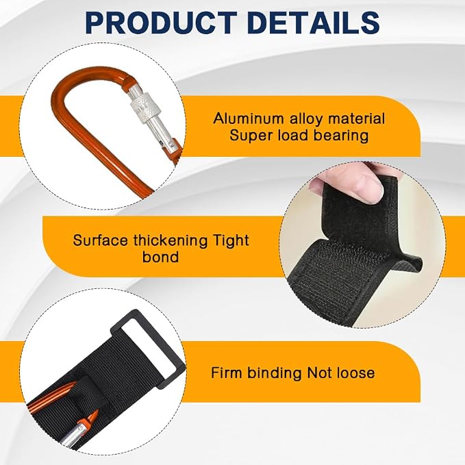 2 Pack UTV Hook for Hanging Headsets, Helmet and Goggles - Image 5