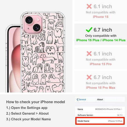 MOSNOVO Case for iPhone 15 Plus/iPhone 14 Plus - Image 2