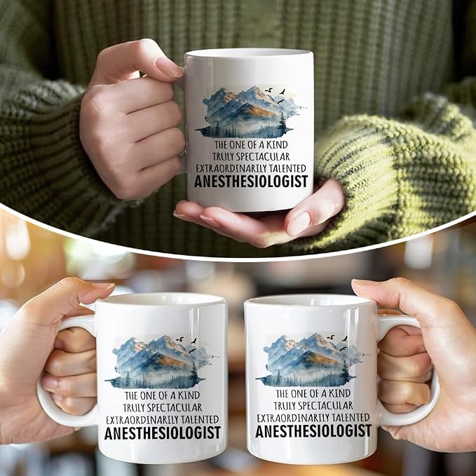 RZHV A Talented Anesthesiologist 11 Oz Novelty Mug, Funny Coffee Mug - Image 5