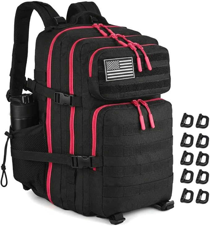 45L Tactical Backpack for Men Women, Military Assault Pack by R.SASR