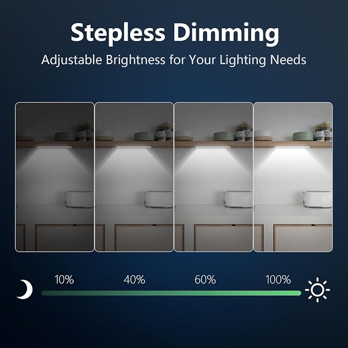 RUIKORING Under Cabinet Lighting, 3 Colors, Motion Sensor Light Indoor - Image 7