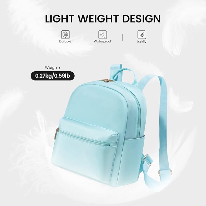 LOVEVOOK Mini Backpack for Women Light Weight Small Waterproof Backpack Purses - Image 7