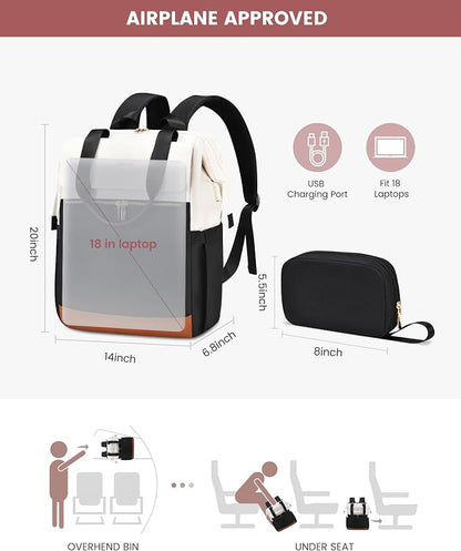 LOVEVOOK 18 Inch Laptop Backpack - Image 3