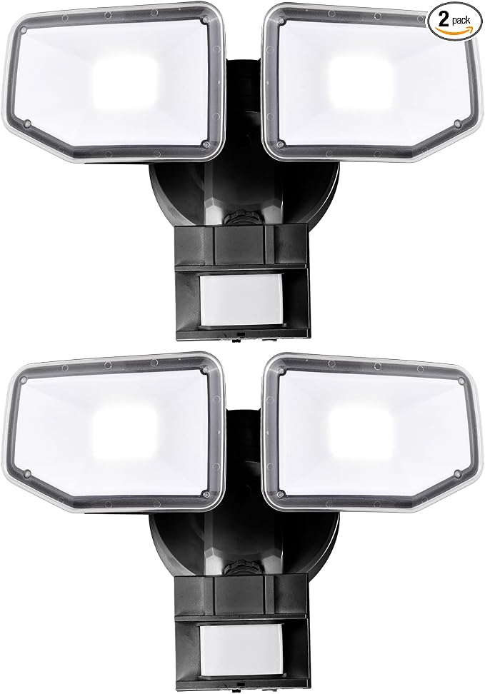 40W LED Security Lights Motion Sensor Light Outdoor, 180 Degree, 4000LM Motion by AWSENS