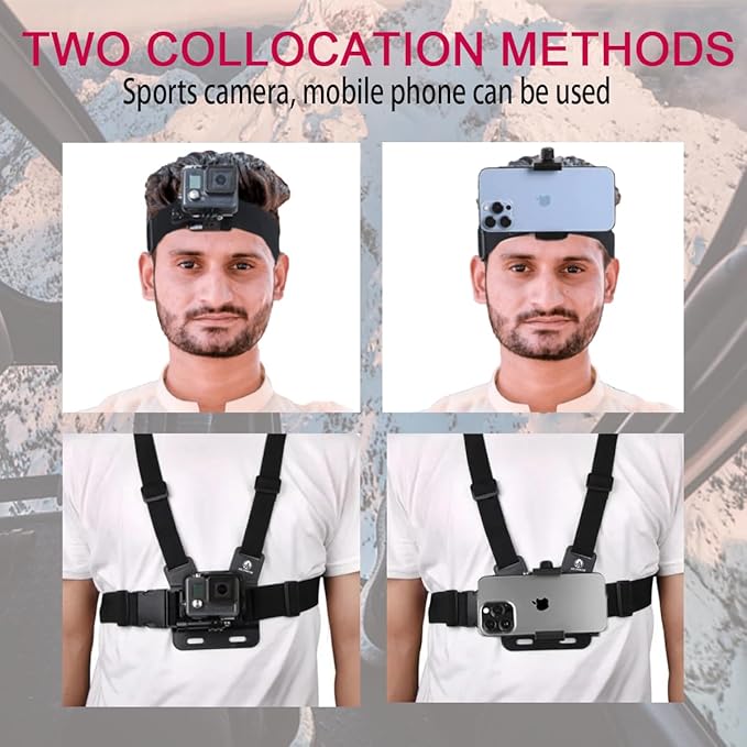 Phone Chest Mount Head Strap Accessories - Image 2