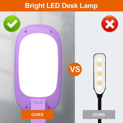 Akejrym LED Desk Lamp for Office Home & Battery Operated Lamp Rechargeable Lamp - Image 5