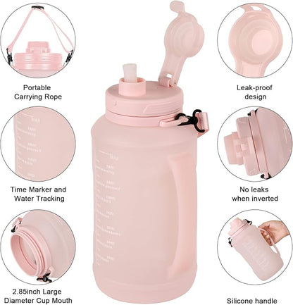 Collapsible Water Bottles, 2L/64OZ travel water bottle Bottle - Image 5
