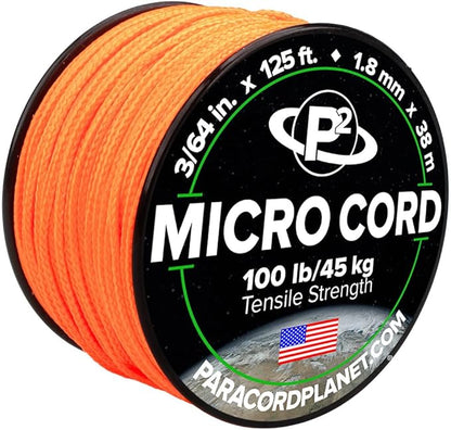 Paracord Planet Micro Paracord – Thin Braided Cord by ParacordPlanet