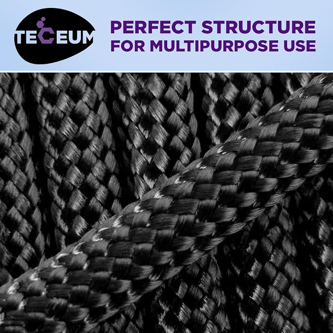 TECEUM 5/32" Paracord Rope 1000 – 1000ft / 200ft / 100ft / 50ft – Tactical - Image 7