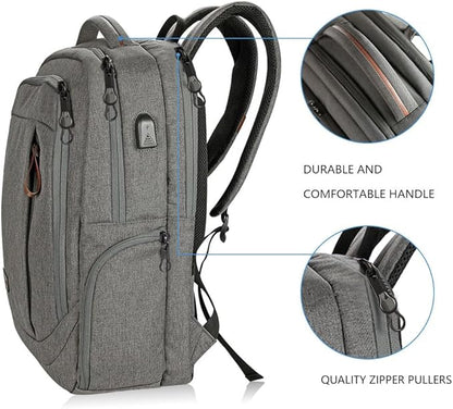 KROSER Laptop Backpack Large Computer Backpack Fits up to 17.3 Inch Laptop - Image 5