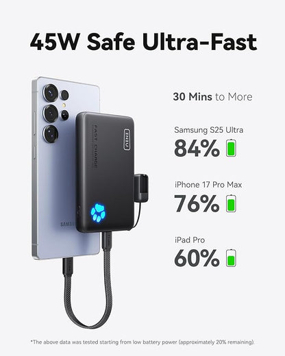 INIU Portable Charger, Ultra Slim 45W Fast Charging - Image 3