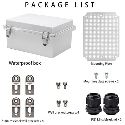 Outdoor Waterproof Electrical Box Junction Box Weatherproof IP67 ABS Plastic - Image 4