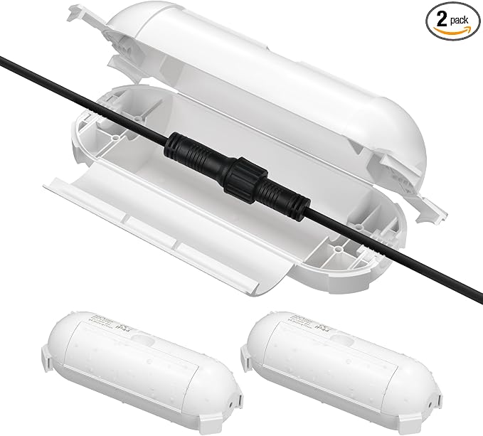 Outdoor Extension Cord Safety Cover, BN-LINK Outdoor Plug Protector Waterproof by BN-LINK