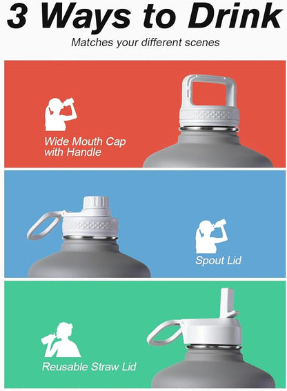 Coolflask 128 oz Gallon Water Bottle Insulated - Image 5