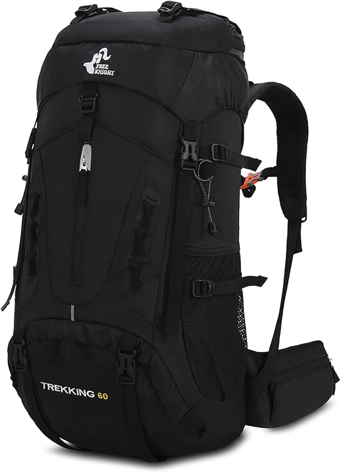 Bseash 60L Hiking Camping Backpack by Bseash