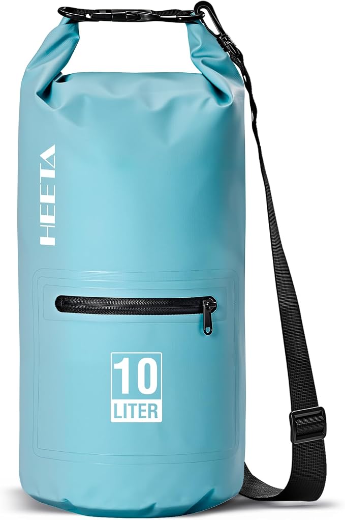 HEETA Waterproof Dry Bag with Front Zippered Pocket by HEETA