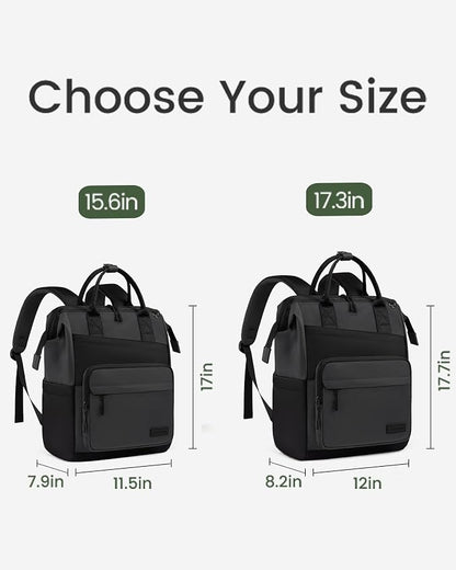 LOVEVOOK Laptop Backpack for Women, 17 Inch Travel Backpack for Work College - Image 8