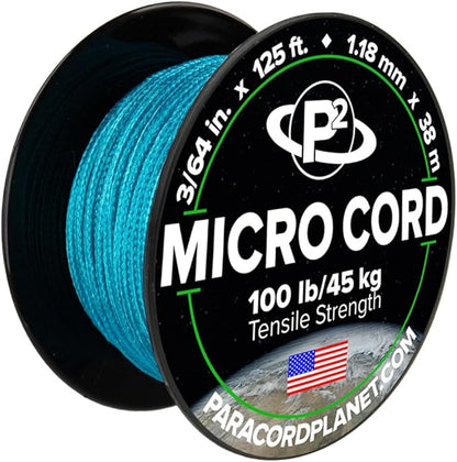Paracord Planet Micro Paracord – Thin Braided Cord by ParacordPlanet