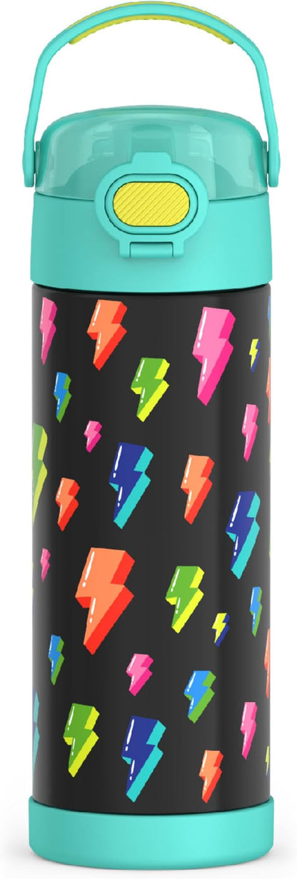 THERMOS FUNTAINER 16 Ounce Stainless Steel Vacuum Insulated Bottle by Thermos
