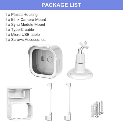 Blink Outdoor 4 Wall Mount, Weatherproof Protective Cover and 360 Degree - Image 9