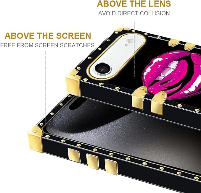 for iPhone 17 Air Case Luxury Golden Decoration - Image 7