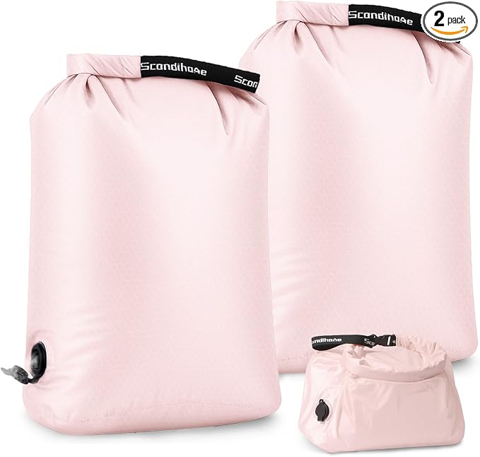 Travel Laundry Bag, Pump-Free Vacuum Compression Dirty Clothes Bag, Reusable by EPEDAL24