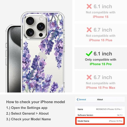 MOSNOVO Case for iPhone 15 Pro - Image 2