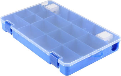 Shakespeare Tacklebox Fishing Tackle Storage, Customizable, Dual-Latching System - Image 2