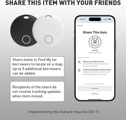 Air Tracker Tags-2 Pack, Smart Bluetooth Tracker, Compatible - Image 7