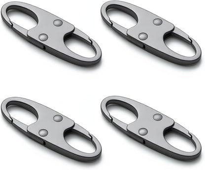 zelin Anti Theft Zipper Clips Double Opening Small Carabiner Clips, Commuting by zelin