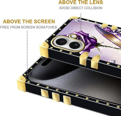 for iPhone 17 Case Luxury Golden Decoration - Image 7
