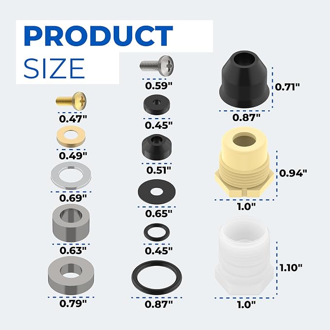 Wall Hydrant Repair Kit Faucet Repair Kit 500 400 300 Series Part Accessories - Image 4